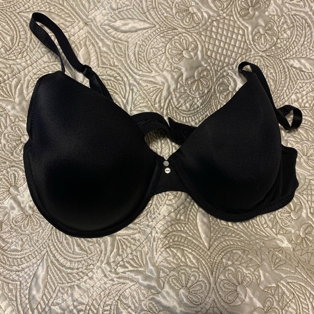 🌸Aerie Black 38D Satin Underwire Bra